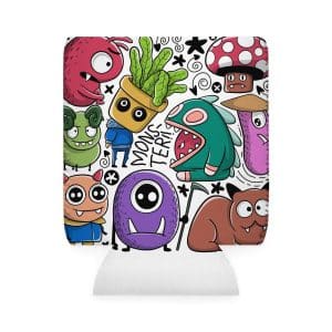 Can Cooler Sleeve Monsters