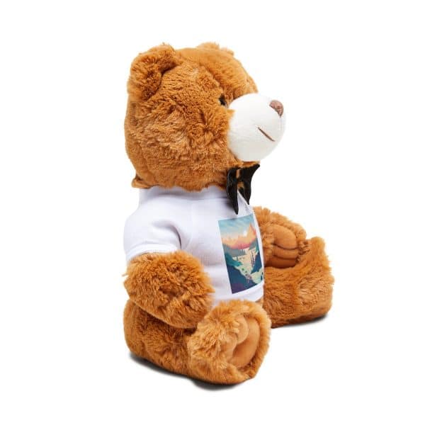 Teddy Bear with T-Shirt Sunset - Image 2