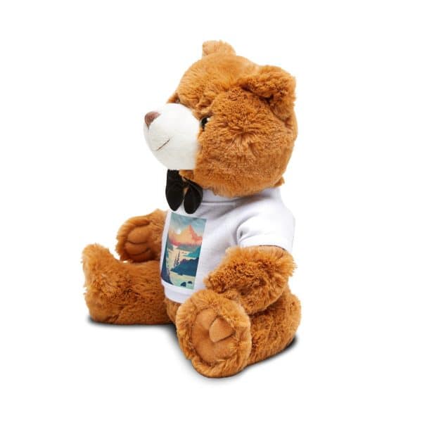 Teddy Bear with T-Shirt Sunset - Image 3